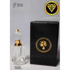 Флакон Масляный для разливных духов f179-6ml. Флакон хрустальный.