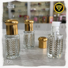 Флакон Масляный для разливных духов F90-6ml Флакон с кисточкой