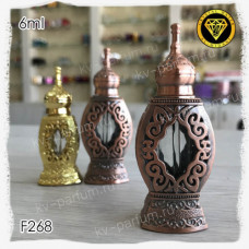 Флакон Масляный для разливных духов F268-6ml Флакон с кисточкой. Железный.