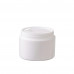 Пластиковая косметическая банка 19R-5015 белая 50ml