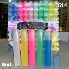 Флакон Масляный для разливных духов f614-8ml в пачке 100 штук