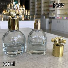Флакон Парфюмерный для разливных духов F207-30ml. Флакон парфюмерный стеклянный.
