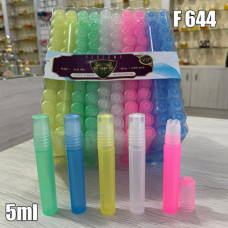 Флакон Масляный для разливных духов f644-5ml с Четырмя шариками