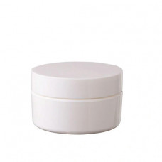 Пластиковая косметическая банка 19R-5061 белая 50ml