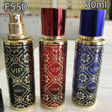 Флакон Парфюмерный для разливных духов f550-30ml (В пачке 12 шт,в ящике 144шт )