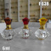 Флакон Масляный для разливных духов f638-6ml Хрустальные с кисточкой