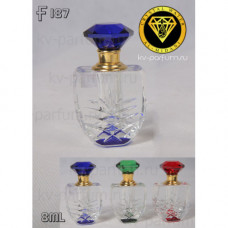 Флакон Масляный для разливных духов f187-8ml. Флакон хрустальный