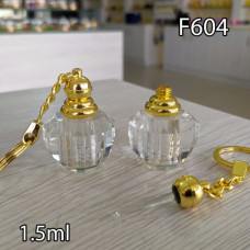 Флакон Масляный для разливных духов f604-1.8ml с кисточкой