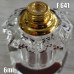 Флакон Масляный для разливных духов f641-6ml Хрустальные с кисточкой