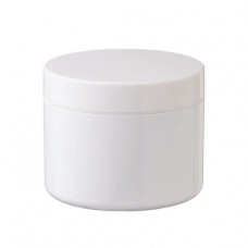 Пластиковая косметическая банка 19R-8004 белая 50ml