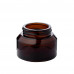 Стеклянная косметическая банка 79R-SMH-001 янтарная 50ml