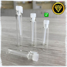 Флакон Масляный для разливных духов f38-1ml Флакон масляной с кисточкой. Фиолка.