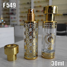 Флакон Парфюмерный для разливных духов f549-30ml (ящик 144 шт , пачка 12 шт)