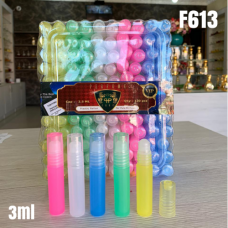 Флакон Масляный для разливных духов f613-3ml (В пачке 120 шт,в ящике 2400шт )
