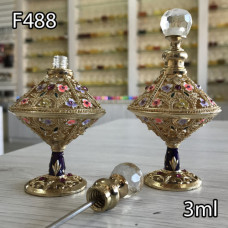Флакон Масляный для разливных духов f488-3ml с кисточкой