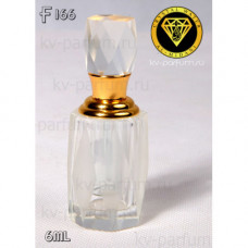 Флакон Масляный для разливных духов f166-6ml. Флакон хрустальный