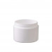 Пластиковая косметическая банка 19R-5015 белая 50ml