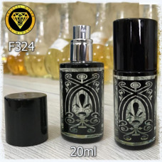 Флакон Парфюмерный для разливных духов f324-20ml Флакон стеклянный с декором