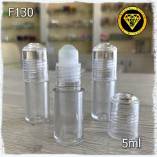 Флакон Масляный для разливных духов F130-5ml Пластиковый шариковый флакон.