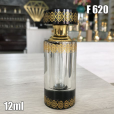 Флакон Масляный для разливных духов f620-12ml Стеклянный флакон с палочкой