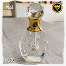 Флакон Масляный для разливных духов F168-3ml Флакон с кисточкой. Железный.