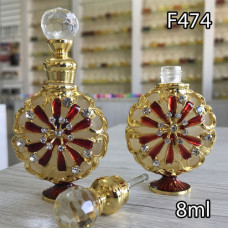 Флакон Масляный для разливных духов f474-8ml с кисточкой