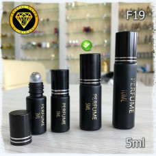 Флакон Масляный для разливных духов F19-5ml Стеклянный флакон крашенный с железным шариком