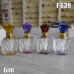 Флакон Масляный для разливных духов f639-6ml Хрустальные с кисточкой