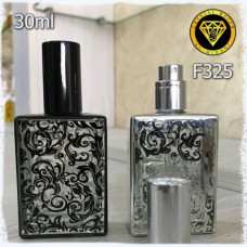 Флакон Парфюмерный для разливных духов f325-30ml Флакон стеклянный спрей с декором (168 шт ящик)