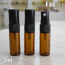 Флакон Парфюмерный для разливных духов f66(k)-3ml ( 2204 шт ящик , 6 шт пачка )