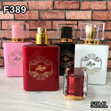 Флакон Парфюмерный для разливных духов f389-50ml (В пачке 12 шт,в ящике 144шт )