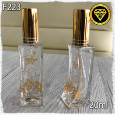 Флакон Парфюмерный для разливных духов F223-20ml Флакон стеклянный с распылителем
