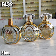 Флакон Парфюмерный для разливных духов f432-50ml Флакон спреевый (ящик 72 шт , пачка 12 шт)