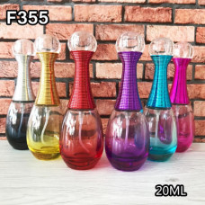 Флакон Парфюмерный для разливных духов f355-20ml (В пачке 12 шт,в ящике 240шт )