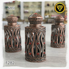 Флакон Масляный для разливных духов F282-6ml Флакон с кисточкой. Железный.