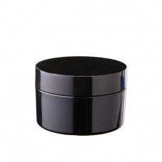 Пластиковая косметическая банка 19R-5061 черная 100ml