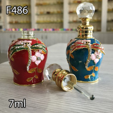Флакон Масляный для разливных духов f486-7ml с кисточкой