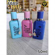 Флакон Парфюмерный для разливных духов F689-50ml (в пачке 12шт,в ящике 96шт)