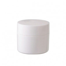 Пластиковая косметическая банка 19R-5015 белая 50ml