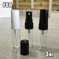Флакон Парфюмерный для разливных духов f66-3ml (в пачке 6шт в ящике 3000шт)